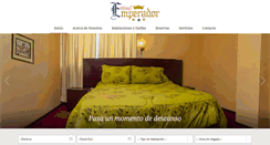 Desktop Screenshot of hotelemperadortacna.com
